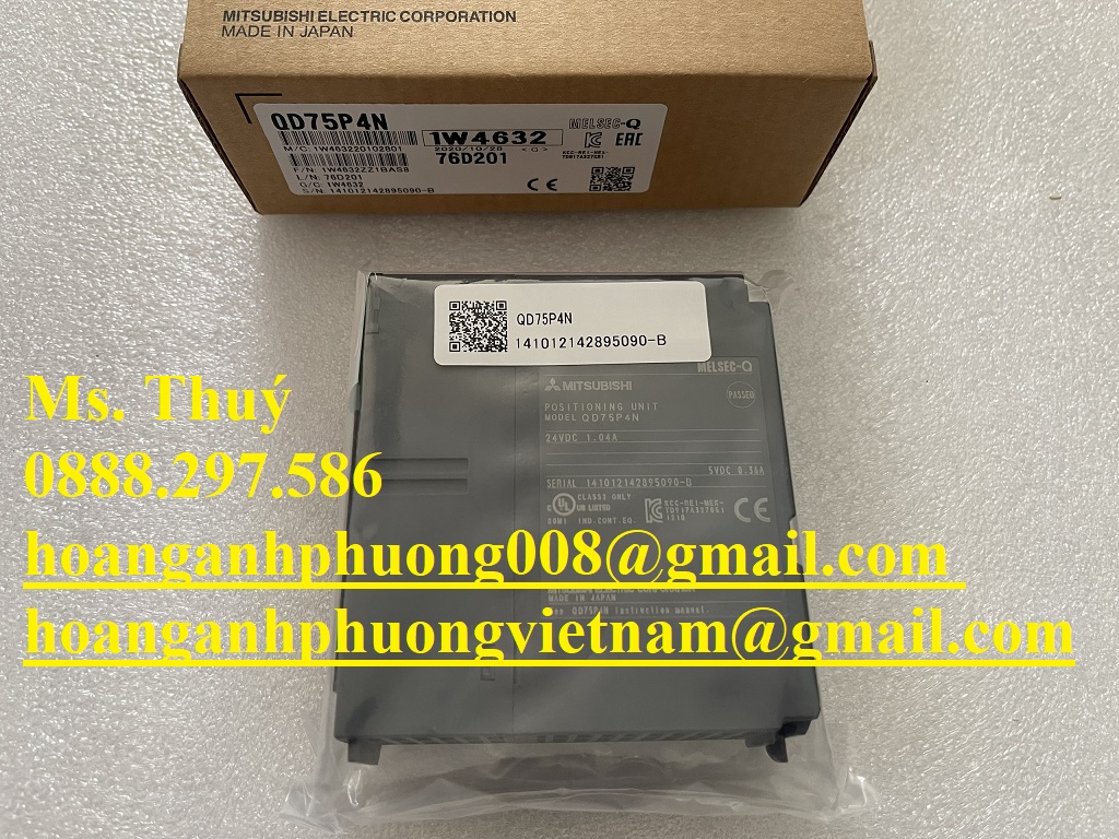 Chính hãng Mitsubishi - Mô đun QD75P4N - Hàng mới 100%